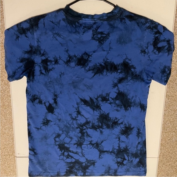 Blue Tie-Dye Lovesick skeleton butterfly shirt - Picture 5 of 5